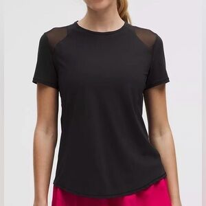 Lululemon Women’s Sculpt Short Sleeve Shirt Black Size 2